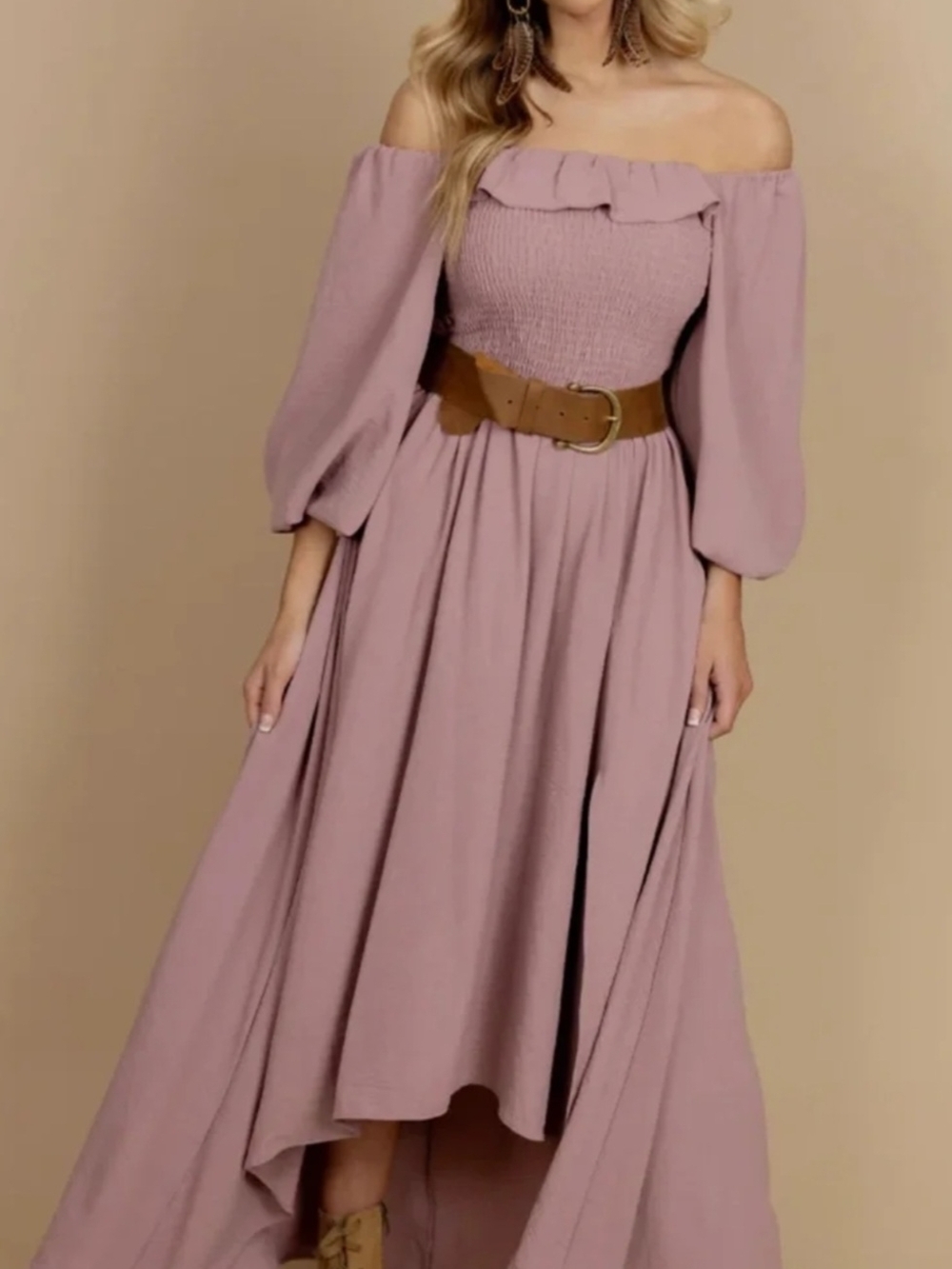 Joyfolie Odette Dress In Orchid 🌷